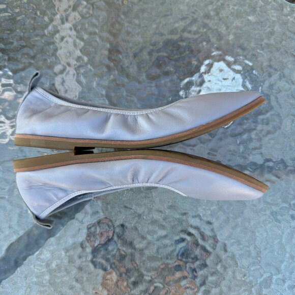 Eileen Fisher Notion Nappa Leather Ballet Flats - Picture 4 of 8